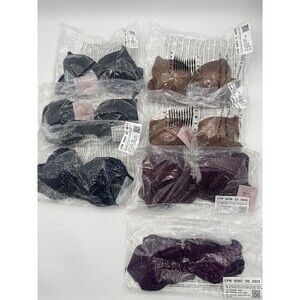 7 Savage Fenty Push Up/ T-shirt Bars Mix lot Size 36C